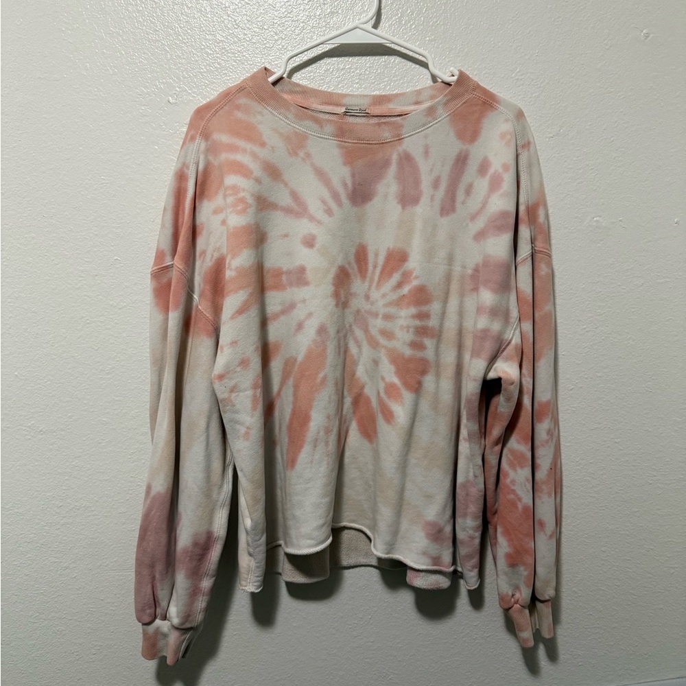 Tie-Dye Long Sleeve Abercrombie & Fitch Sweatshirt